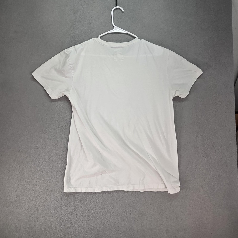 Polo Ralph Lauren Shirt Mens Large White Classic Fit Crew Neck Logo Tee Cotton - Picture 2 of 6